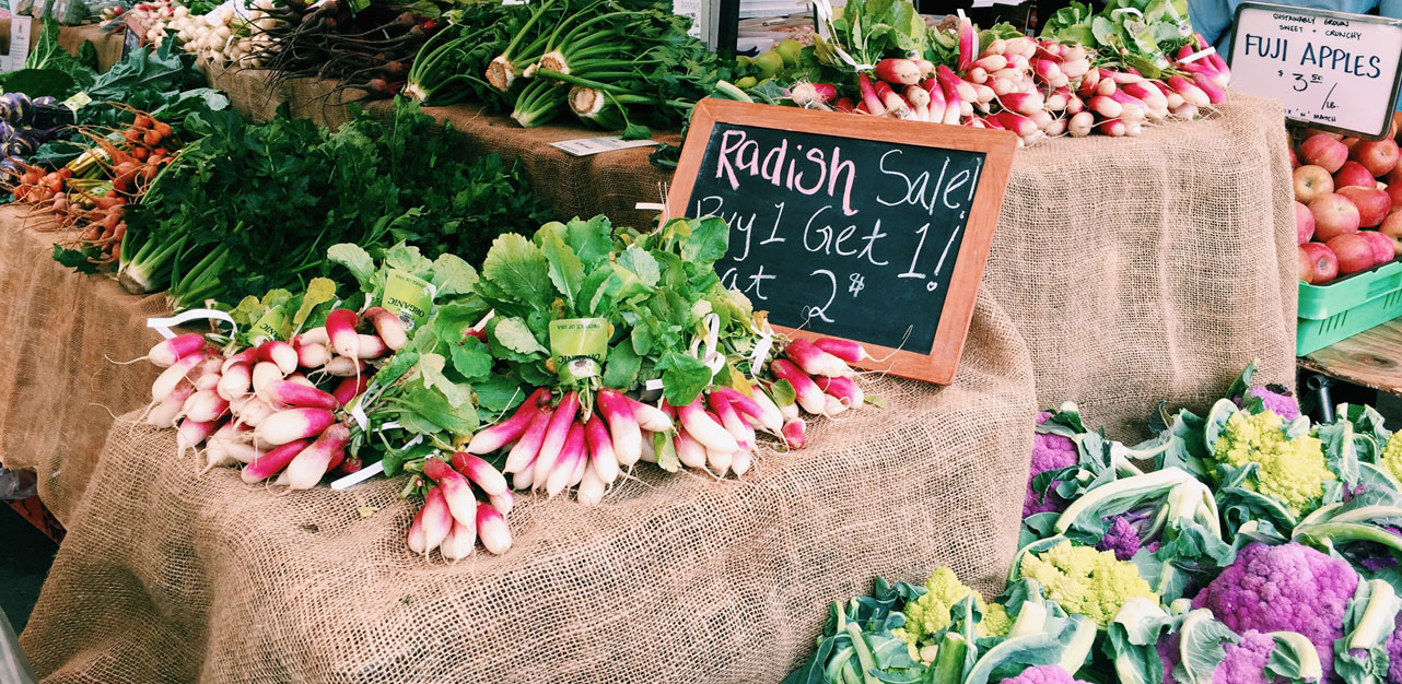 Little Italy Mercado is the place to get fresh produce, seafood, and succulents.